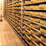 Cave d'affinage bois AEF Jacquier - Structure épicéa sur mesure, fabrication traditionnelle intégrale. Équipement L'Affinage pour maturation fromagère naturelle