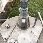 Cuve tout inox Marque GOAVEC Capacité : 6000L Cuve isolée et agitée