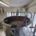 Cuve de fabrication occasion complète pour la transformation de vos fromages à pâte pressée