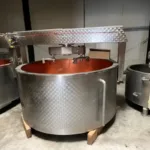 Cuve de fabrication occasion complète pour la transformation de vos fromages à pâte pressée