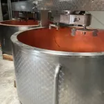 Cuve de fabrication occasion complète pour la transformation de vos fromages à pâte pressée