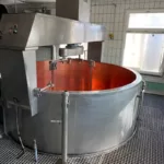 Cuve de fabrication occasion complète pour la transformation de vos fromages à pâte pressée