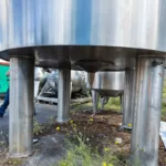Cuve de stockage inox Marque : Diessel Capacité : 8000L Tank isolé non agité