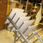 Palette retournable AEF Jacquier - Construction inox 304/316L sur mesure. Solution L'Affinage pour manipulation et soins des fromages en cave