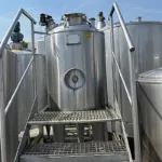 235l Pierre Guérin Cuve de stockage pour produit liquide, lait sérum AEF Jacquier