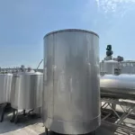 3000 Cuve de stockage pour produit liquide, lait sérum AEF Jacquier