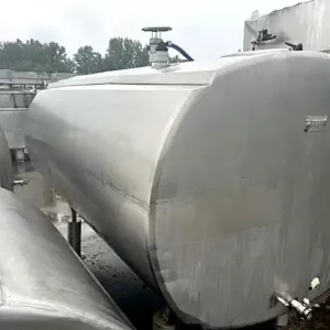 5000l Marque Alpha-Laval Cuve de stockage pour produit liquide, lait sérum AEF Jacquier