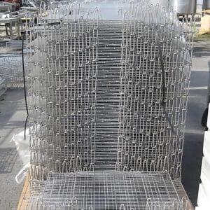 Matériaux : inox Hauteur: 100/120mm Nombre de fils: 31 fils