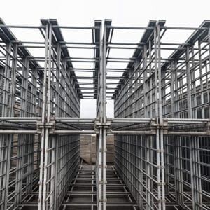 Palette de stockage en acier galvanisé à chaud Nombre de niveaux : 6