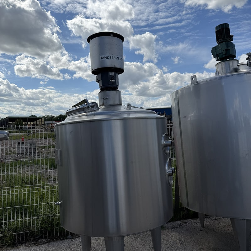 Cuve inox Goavec 780 litres pour stockage et maturation