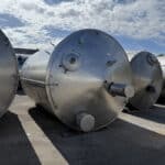 Cuve inox SCIO 30 000 litres isolée et agitée