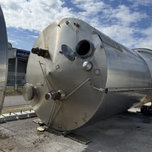 Cuve inox Goavec 50 000 litres isolée et agitée